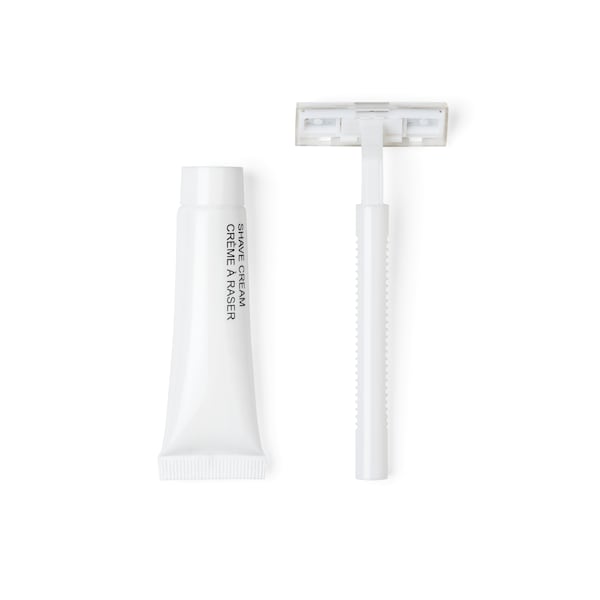 Necessities Shave Kit, Twin Blade Razor and Shave Cream, 15gm Tube, PK 288 HA-AC-001 - main